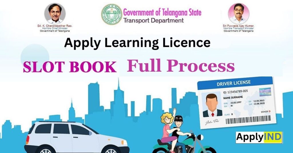 apply learning licence in telangana 2023 