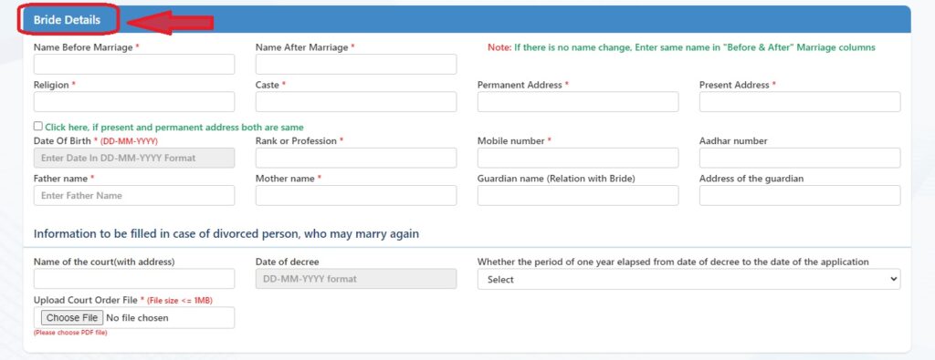  Apply Marriage Certificate Telangana