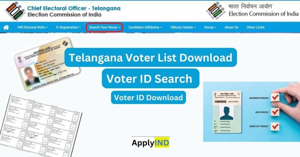 Telangana voter list download 