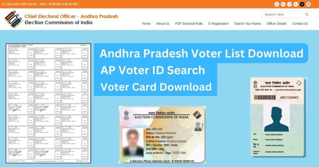 Andhra Pradesh Final Voter List Download AP Voter ID Search, Download