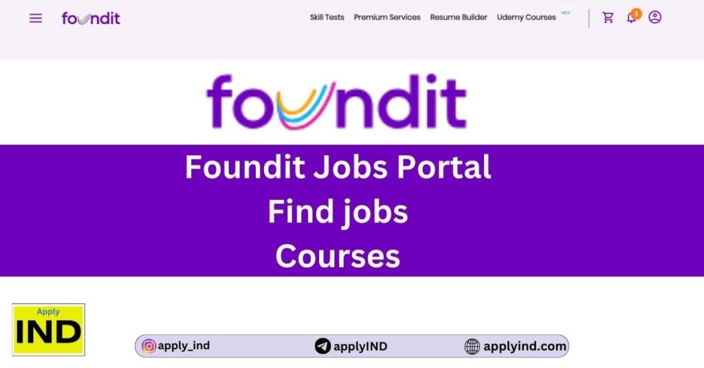 foundit jobs portal apply jobs easily