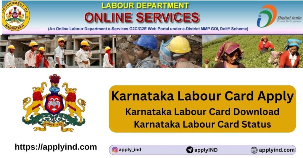 karnataka labour card registration, status check, download process, eligibility, documents, full details of ks labour card.