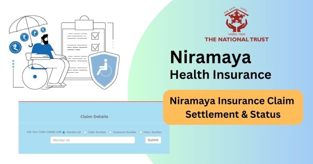 niramaya health insurance claim settlement process and status check process step by step